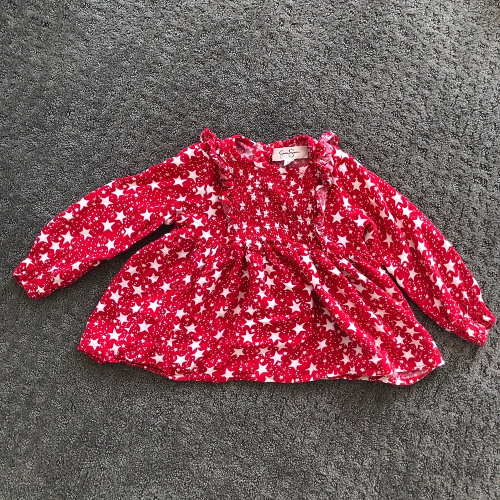 Toddler Jessica Simpson Red Stars Top
